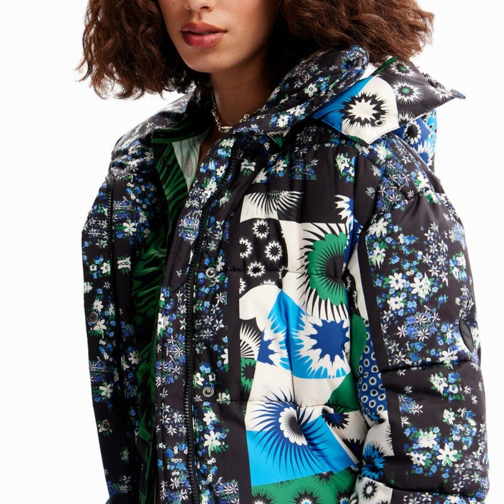 Desigual Puff Jacket XS, NEW